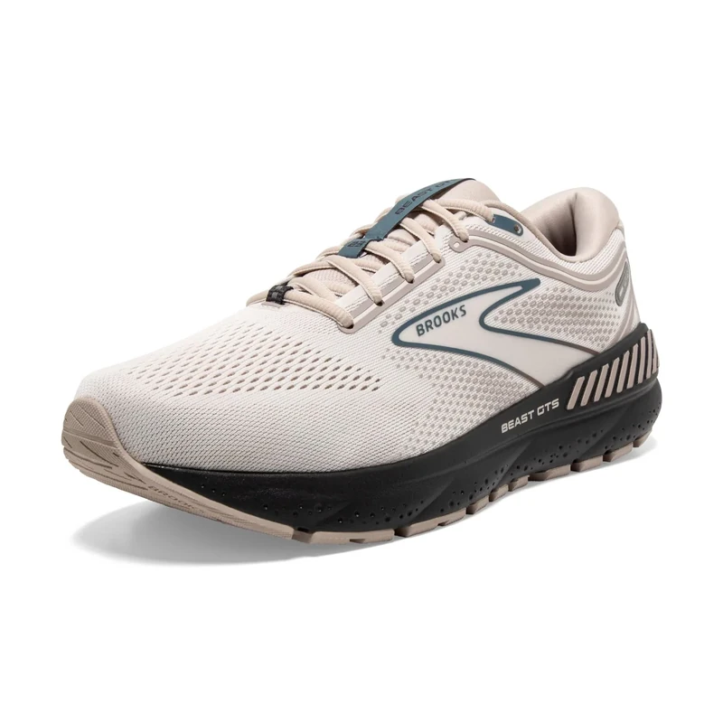 Brooks Beast GTS 23 Shoe - Chateau Grey/White Sand/Blue, 8 Wide
