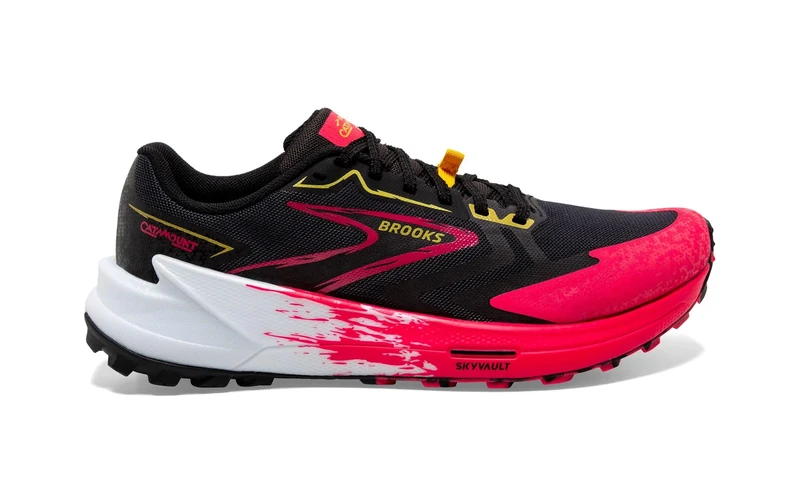 BROOKS 1204051B007 Catamount 3 Women Black/Diva Pink/Lemon Chrome UK 5.5 - Image 1