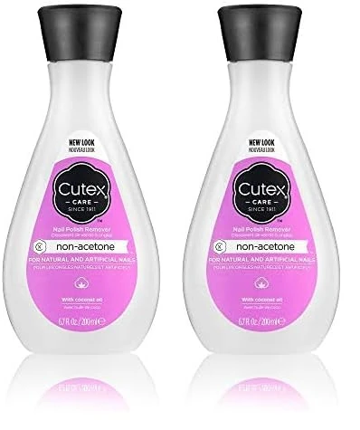 Cutex Non-Acetone Nail Polish Remover (Pack of 2)