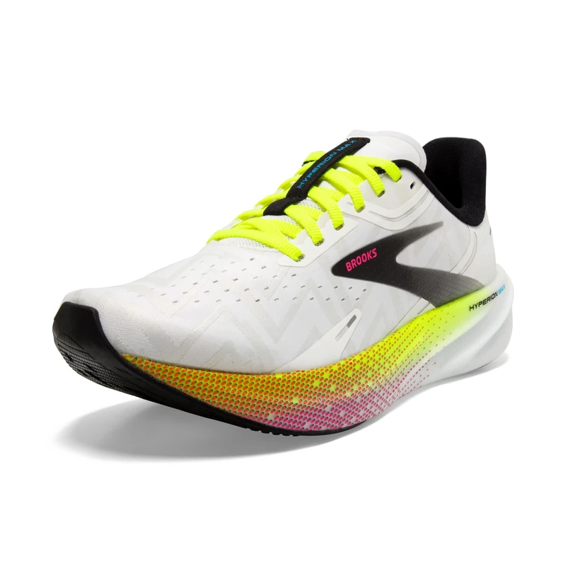 Brooks 1203771B196 Hyperion Max Women White/Black/Nightlife UK 8.5
