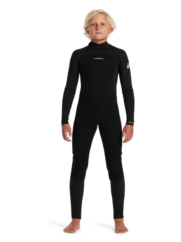 Quiksilver Back Zip Wetsuit PROLOGUE BOYS 4/3 BZ GBS Boys Black 8