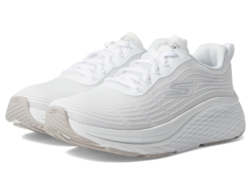 Skechers Women's Max Cushioning Elite 2.0 Sneaker, White Opulent Garden, 5.5 UK