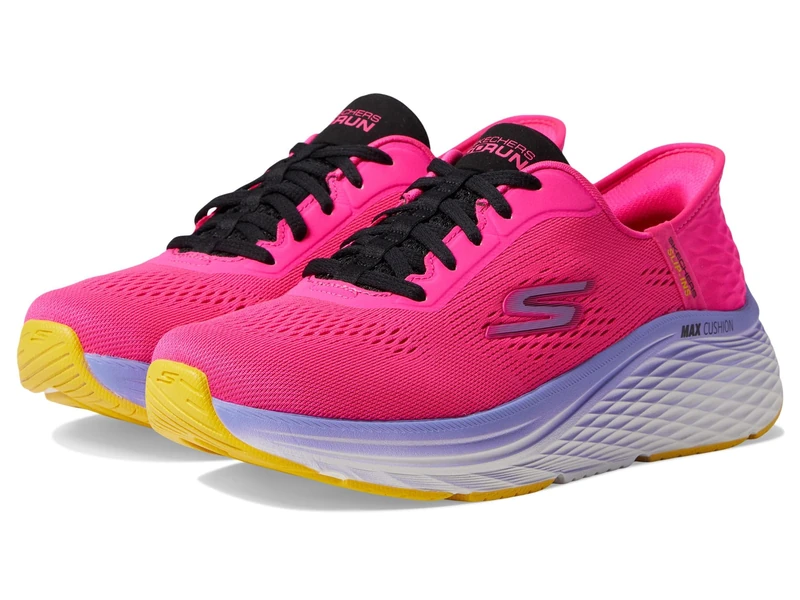 Skechers Women's Max Cushioning Elite 2.0 Solace, Red, 3.5 UK