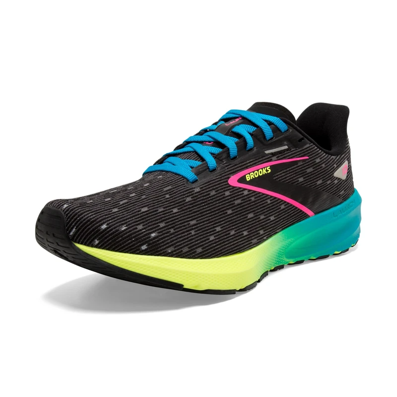 Brooks 1104091D063 Launch 10 Men Black/Nightlife/Blue UK 11.5