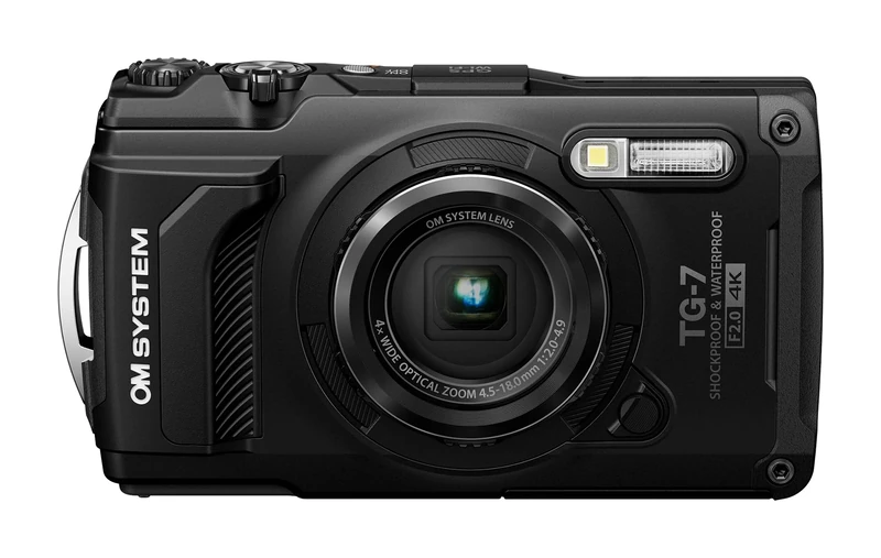 OM System Tough TG-7 Digital Camera - Black (Successor Olympus TG-6)
