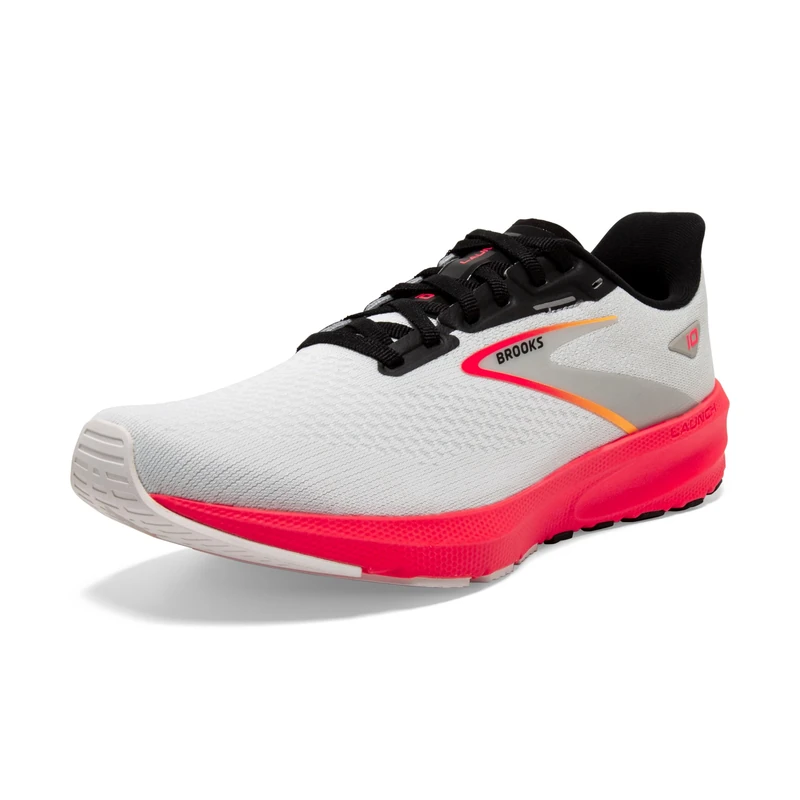 BROOKS 1203981B410 Launch 10 Women Blue/Black/Fiery Coral UK 6