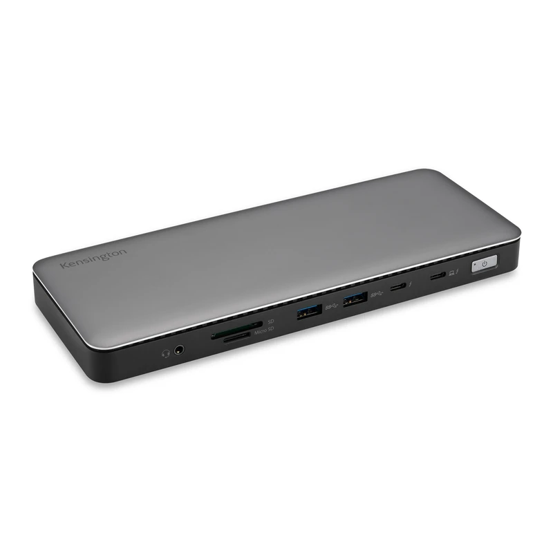 Kensington SD5765T Thunderbolt 4 Docking Station Designed Exclusively for Microsoft Surface, 13-in-1 Design, Dual Monitor 4K/8K with up to 96W Power Delivery (K34112EU)