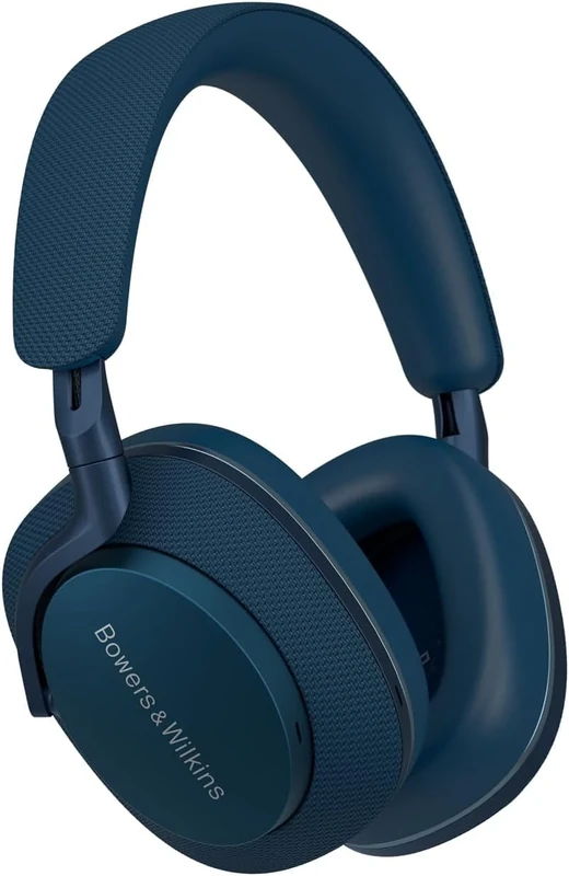 Bowers & Wilkins Px7 S2e Noise Cancelling Wireless Over-Ear Headphones, Qualcomm aptX Adaptive, Quick Charge, 30 Hours Playback, Six Built-In Microphones - Ocean Blue