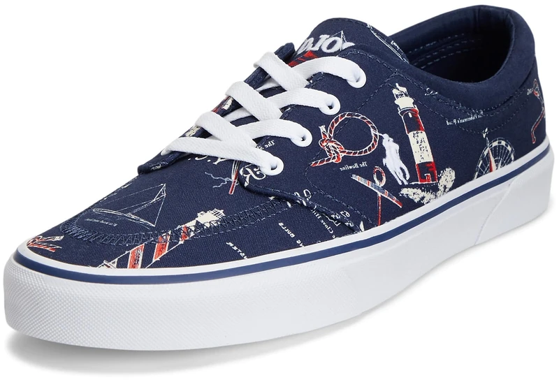 POLO RALPH LAUREN Men's Faxon X Sneaker, On The Tack, 9.5 UK - Image 1