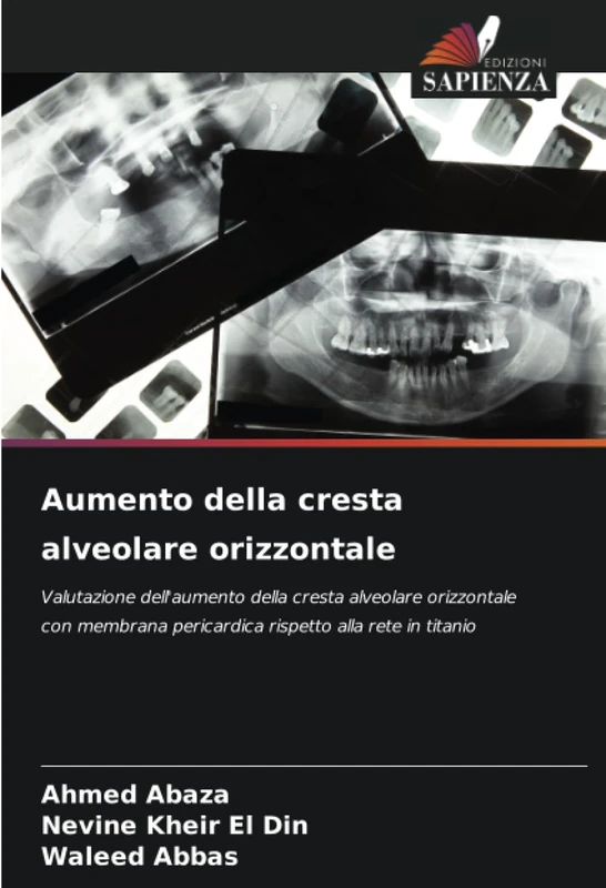 Aumento della cresta alveolare orizzontale: Valutazione dell'aumento della cresta alveolare orizzontale con membrana pericardica rispetto alla rete in titanio - Image 1