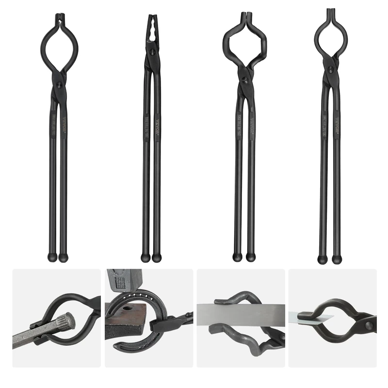 VEVOR 15 Ton Hydraulic Knockout Punch Kit, 1/2" to 4" Conduit Hole Cutter Set, KO Tool Kits W/Puncher 10 Piece, Metal Sheet Driver Tools, for Aluminum, Brass, Stainless Steel, Fiberglass and Plastic