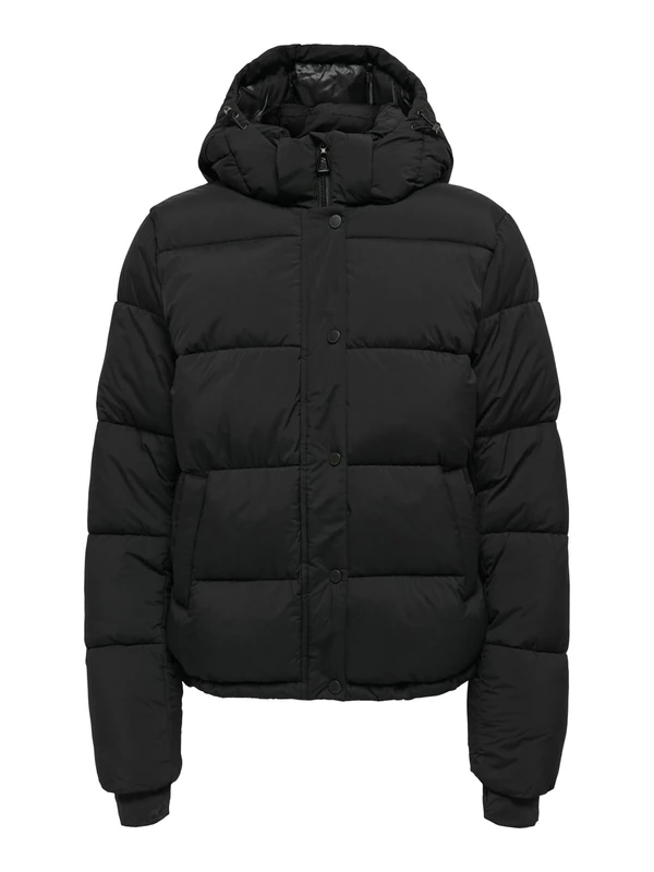 ONLY Women's ONLANN Premium Puffer JKT Regular OTW Jacket, Black, XL