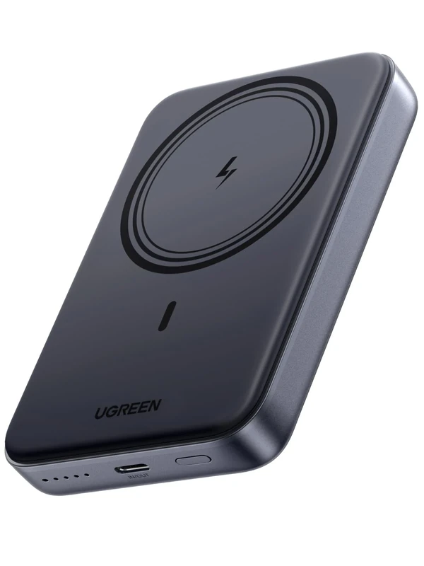 UGREEN Nexode Magnetic Wireless Power Bank Fast Charging, 10000mAh MagSafe-Compatible Portable Charger PD 20W USB-C Battery Pack Compatible with iPhone Air/17/16/15/14/13/12 Plus/Pro/Pro Max/Mini