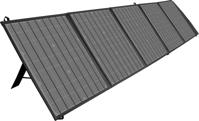 Solter Solar Panel PS-100 – 100W Foldable and Ultralight – High Efficiency Monocrystalline – Compatible with Astro Generators 600, 1200 and 2200 – USB QC3.0, Type-C and USB-A Outputs