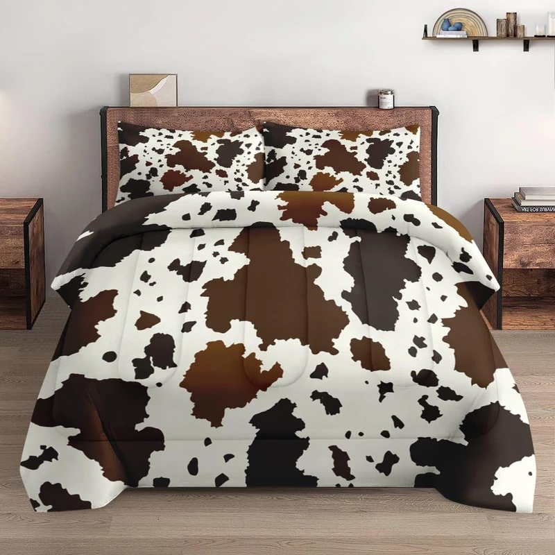 WeCozy Queen Comforter Set, 3 Pieces RV Camping Bedding Set