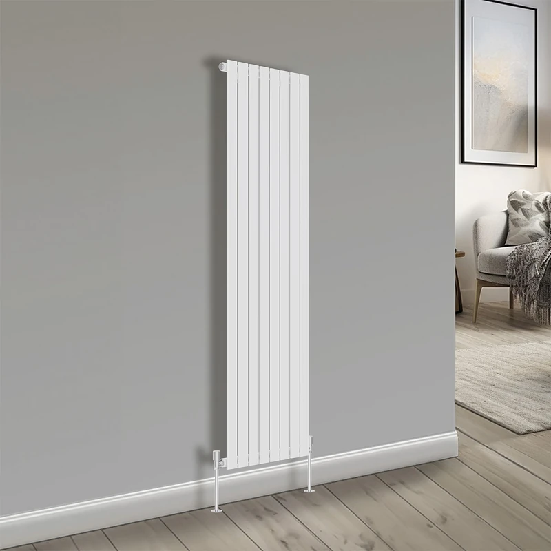 NRG Bathroom Radiator White 1800x544mm Single Flat Panel for Living Room and Kitchen