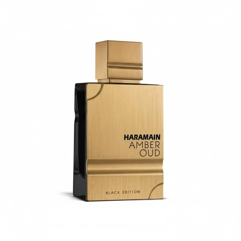 Al Haramain Amber Oud Black Edition 60ml Eau de Parfum Spray | Luxury Arabian Perfume for Women and Men | Premium Long Lasting Oriental Oud Fragrance with Woody, Amber, Leather & Spicy Notes