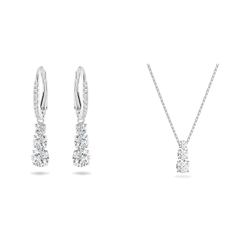 Swarovski Stilla Attract necklace & earrings Collection