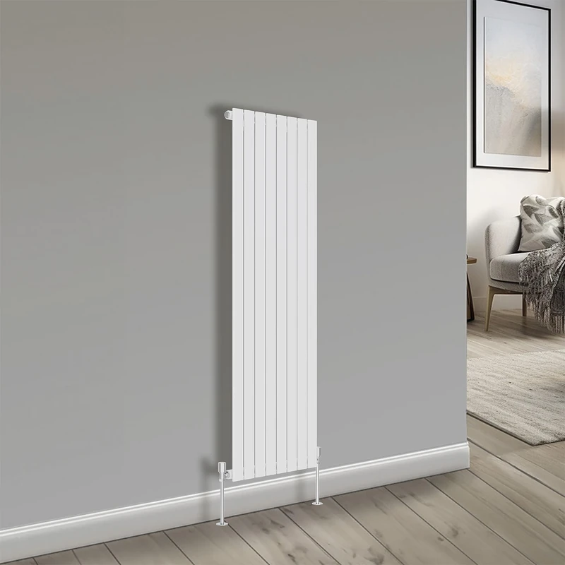 NRG Bathroom Radiator White 1600x544mm Single Flat Panel for Living Room and Kitchen