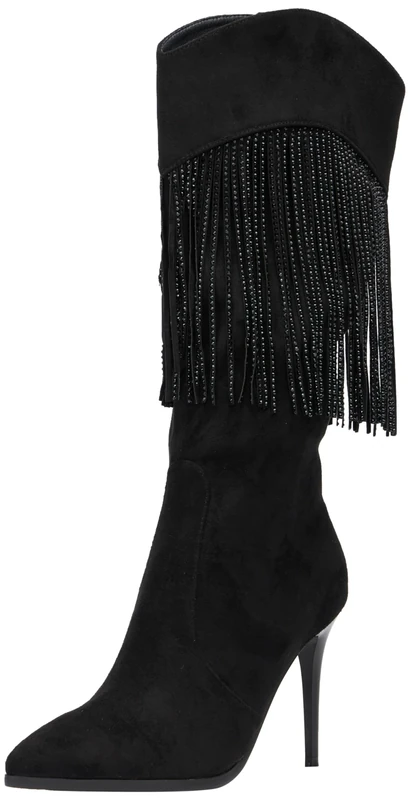 NAEMI Women's Ankle Boots, Black, 7.5 UK - Image 1