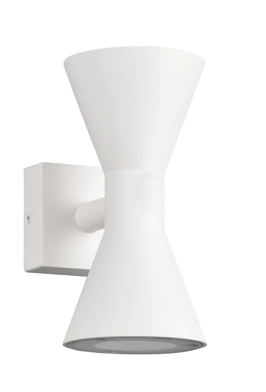 TRIO Leuchten Ardas 212560231 Outdoor Light, die-cast Aluminium, matt White, Except 2X GU10