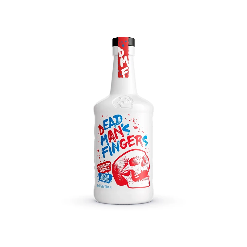 Dead Man's Fingers Strawberry Tequila Cream Liqueur 70cl