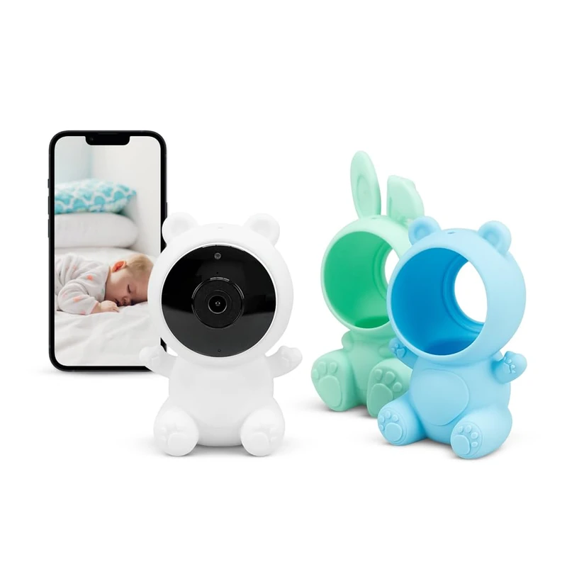 Garza Kids Baby Camera 1080p HD - WiFi Smart Monitor with Sensor