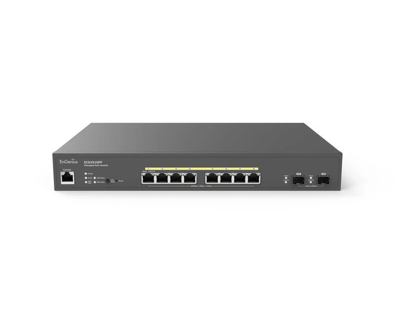ENGENIUS Routers - Wireless - Modems Brand Model Cloud Managed Switch 8P PoE 240W