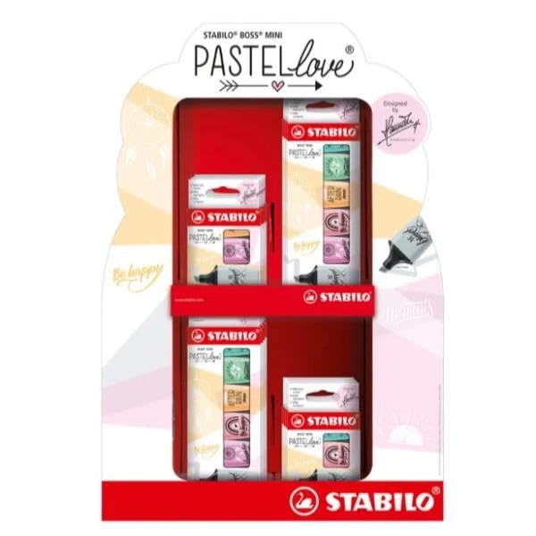 School Equipment Brand STABILO Model ESP72 STABILO BOSS Mini PASTELLOVE