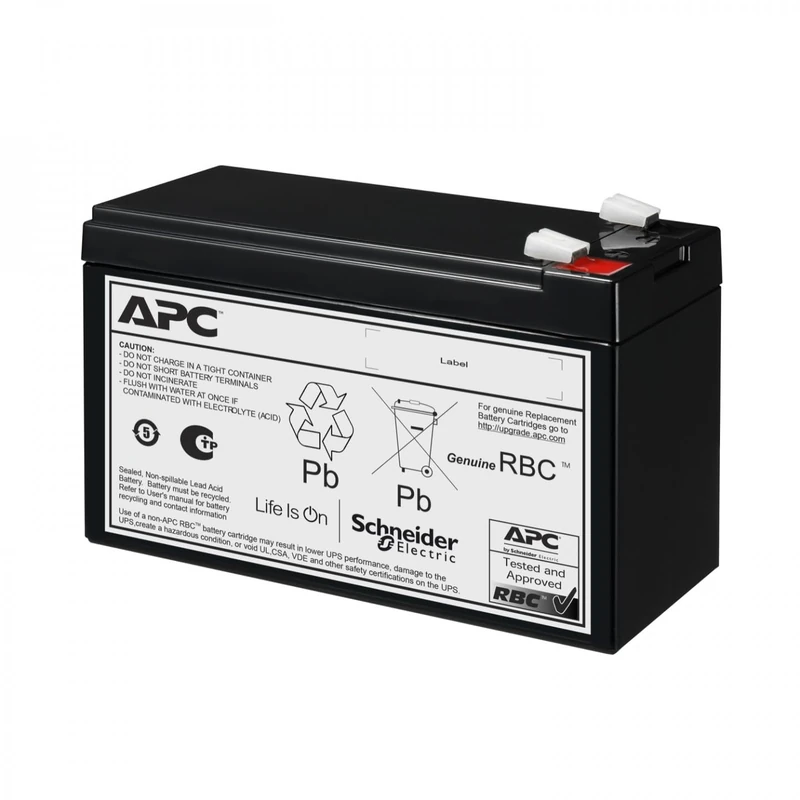 APC Replacement Battery Cartridge 176 for APC UPS - BVX1600LI, BVX1600LI-GR, BX1600MI, BX1600MI-FR, BX1600MI-GR