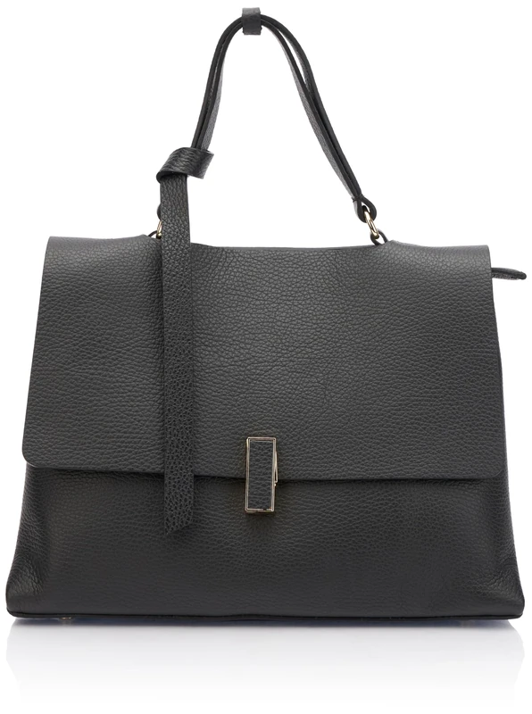 ALARY Women's Handbag Shopper, Black, One Size