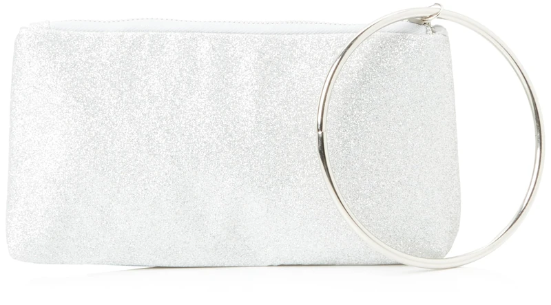 SIDONA Women's Clutch, Silver, One Size - Image 1