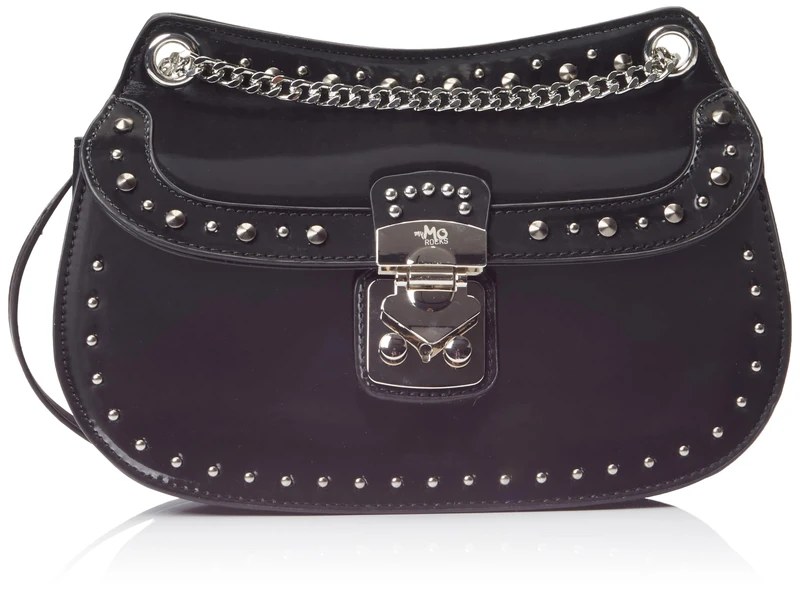 speedlight Women's Studded Shoulder Bag, Black, One Size