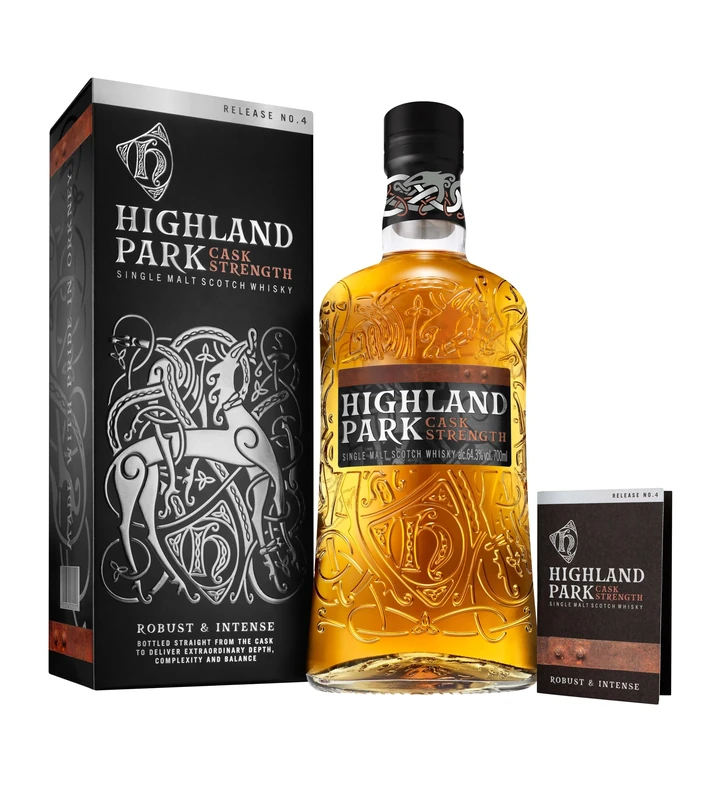 Highland Park Cask Strength Whisky|Release No.4|Limited Edition|Orkney Malted Whisky| 64.3% ABC| 70cl