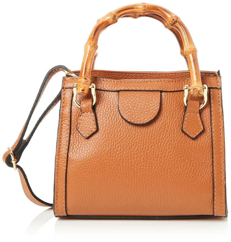 ZITHA Women's Handbag Shopper, Camel, One Size