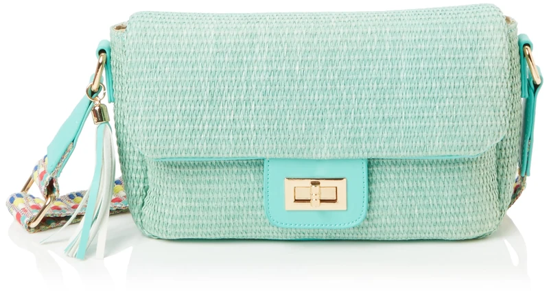ZITHA Women Umhängetasche Shoulder Bag, Turquoise, One Size