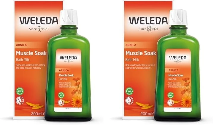 Weleda Arnica Muscle Soak 200 ml (Pack of 2)