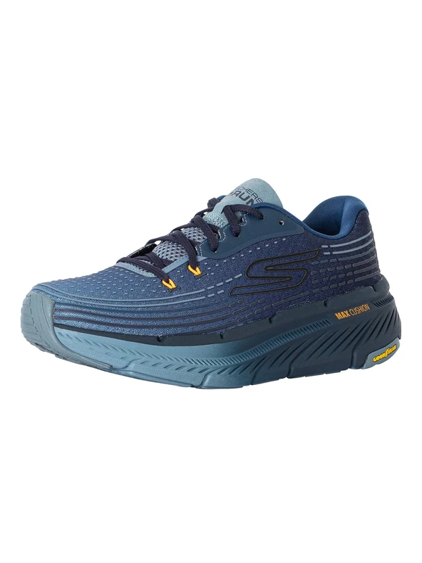 Skechers Men's Max Cushioning Premier 2.0 Vantage 2.0 Sneaker, Navy Textile/Synthetic, 6.5 UK Wide