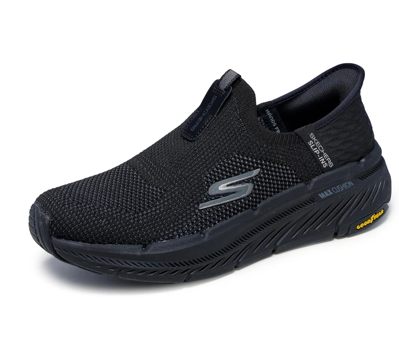 Skechers Men's Slip-ins Max Cushioning Premier 2.0 Trainers, Black, 9 UK