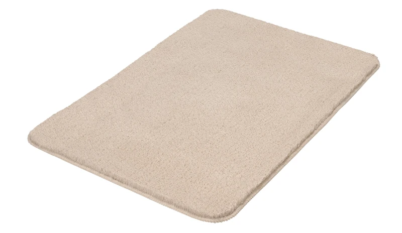 Kleine Wolke Marco Bath Mat 60 x 90 cm Sand Beige - Image 1