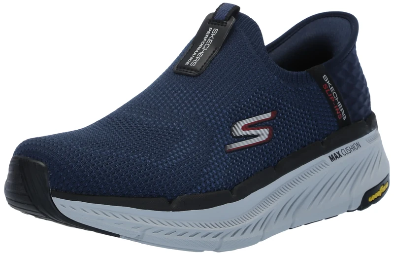 Skechers Men's Max Cushioning Premier 2.0, Navy, 7