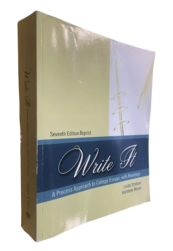Write It: A Process Approach to College Essays, with Readings
