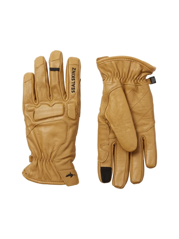 SEALSKINZ | Twyford | Fusion Control Unisex Waterproof Cold Weather Goatskin Leather Work & Everyday Winter Glove | Merino Wool Lined | Three-Layer Insulation Technology