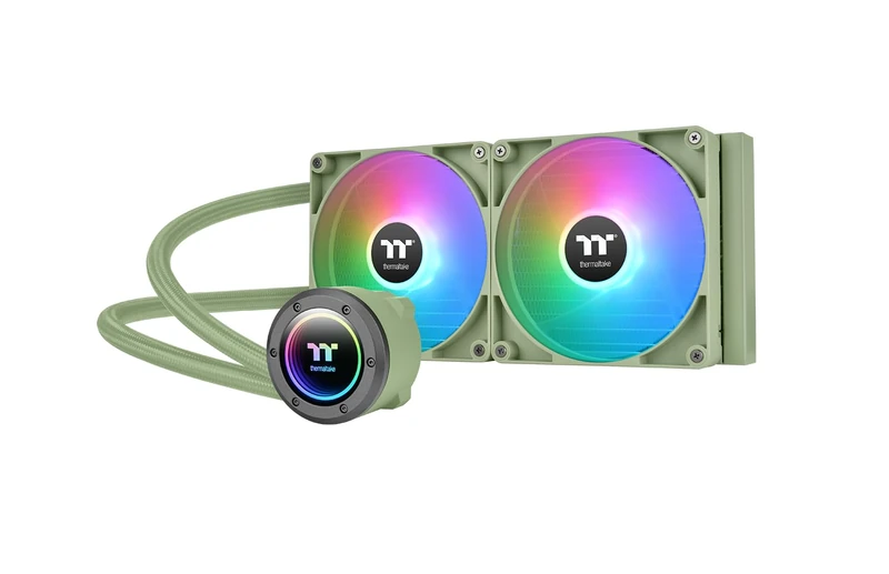 TH280 V2 ARGB Sync CPU Liquid Cooler Matcha Green Edition All-In-One