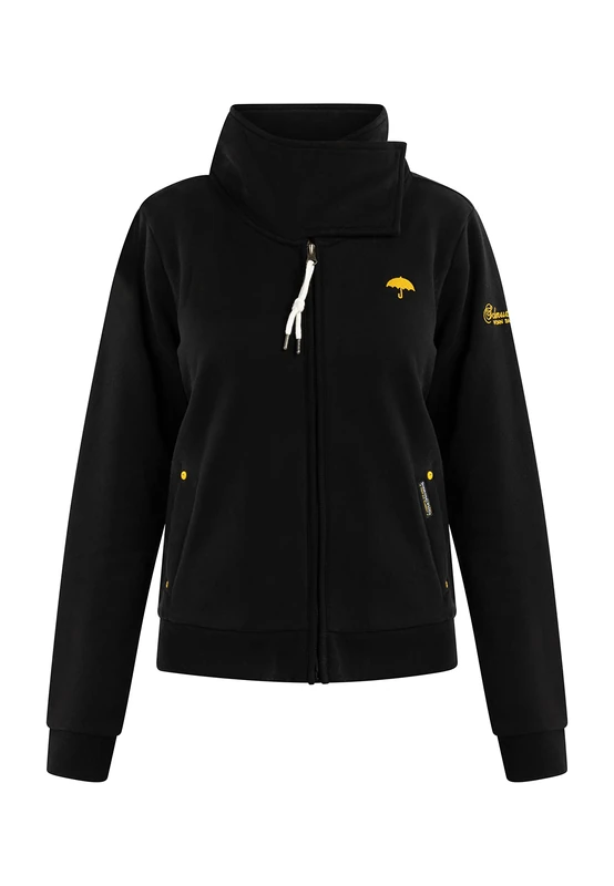 bridgeport Women's Sweat Jacket, Black, XL