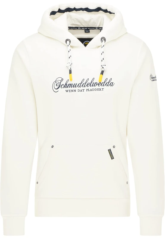 acalmar Men's Hoodie, Wool White, S