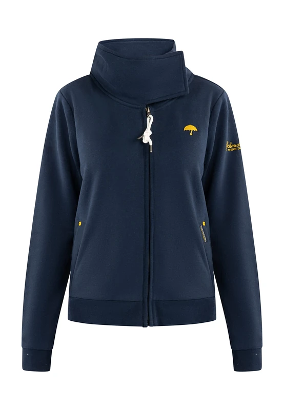 yuka Women's Sweat Jacket, Navy, L