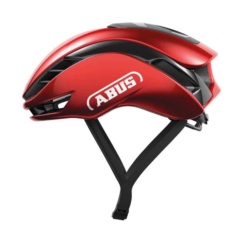 ABUS GameChanger 2.0 Racing Bicycle Helmet - High-performance Aero Road Bike Helmet with Optimised Aerodynamics and Ventilation for Men and Women - Size L, Red
