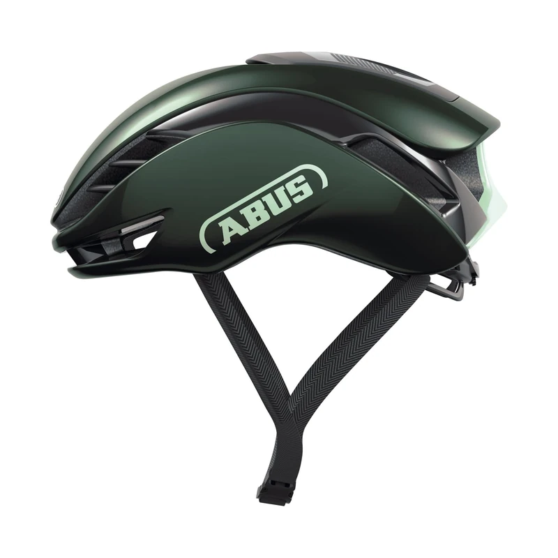 ABUS GameChanger 2.0 Racing Bicycle Helmet - High-performance Aero Road Bike Helmet with Optimised Aerodynamics and Ventilation for Men and Women - Size S, Green