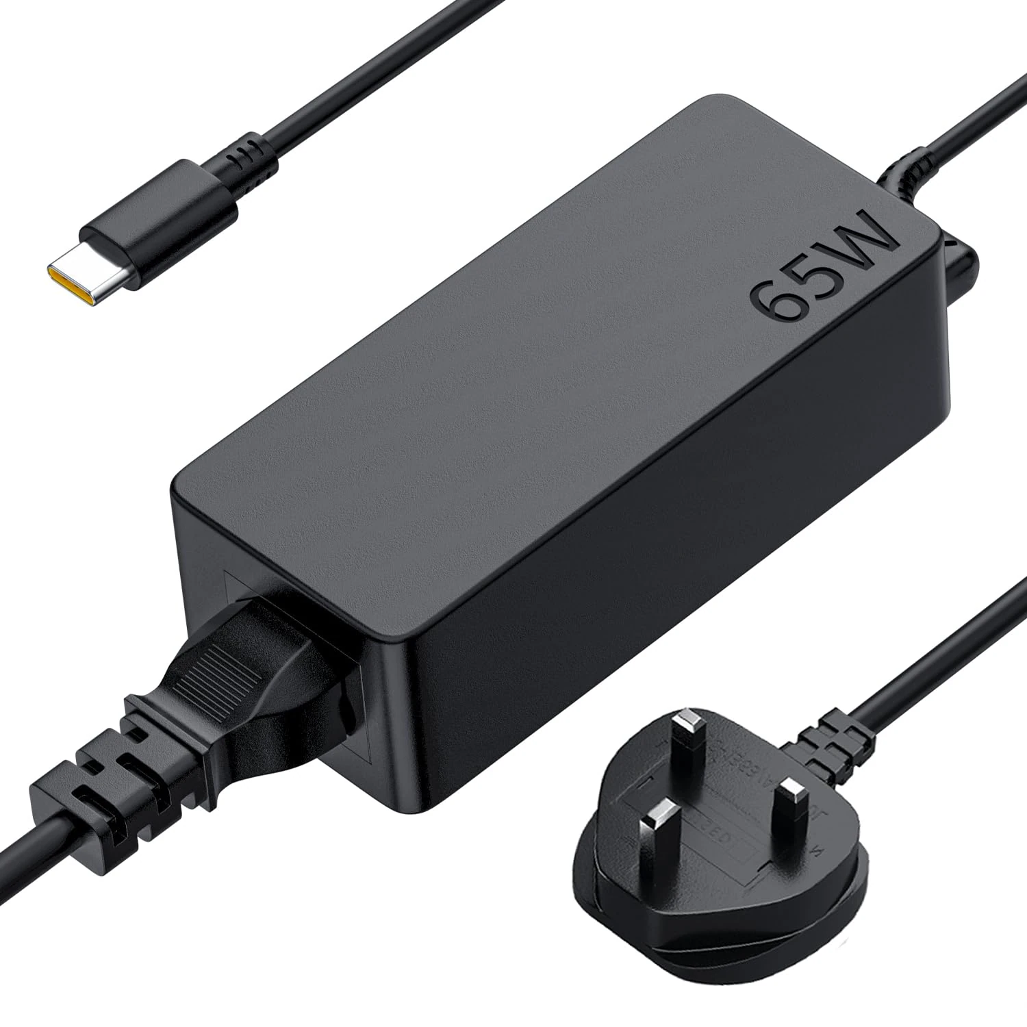 65W USB C Charger for Thinkpad Laptop Power Adapter for Lenovo Thinkpad X1 T14 T15 T480 T480S T490 T580 T590 X13 X280 X380 E14 E15 E490 E580 E590 L380 Chromebook C330 S330 300e Yoga Type C Power Cable